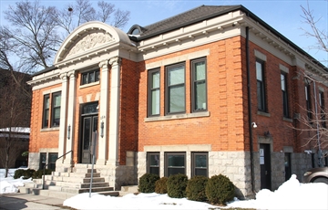 The Carnegie library building in Preston, at 156 Argyle St. N., is on its way to a Part IV designation.